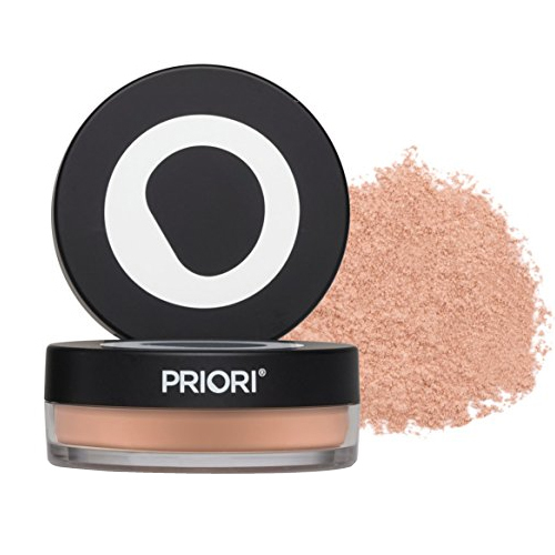 Priori Mineral Skincare fx352 SPF 25 - Shade 2, 6.5g/0.2 oz Priori Mineral Skincare fx351 SPF 25 - Shade 1 on white background