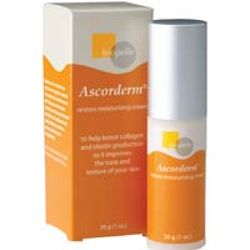 Ascorderm  on white background