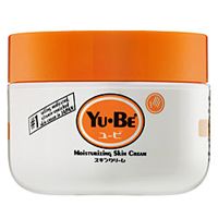 Yu-Be Moisturizing Skin Cream on white background