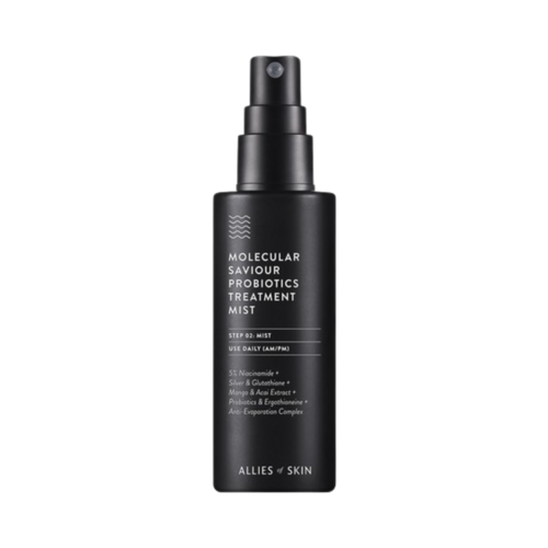 Allies of Skin Molecular Saviour Probiotics Treatment Mist, 50ml/1.69 fl oz Allies of Skin Molecular Saviour Probiotics Treatment Mist on white background