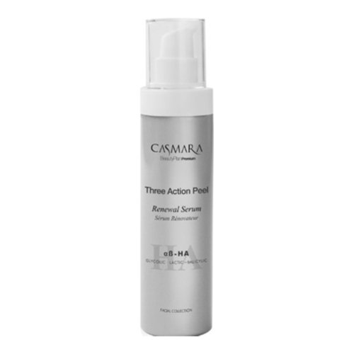Casmara Three Action Peel Renewal Serum on white background