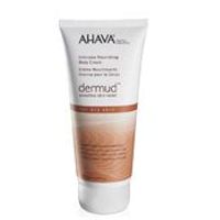 Ahava Intensive Nourishing Body Cream on white background