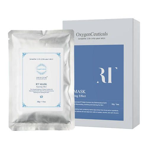 OxygenCeuticals Oxygen RT Mask, 5 x 30g/1 oz OxygenCeuticals Oxygen RT Mask on white background