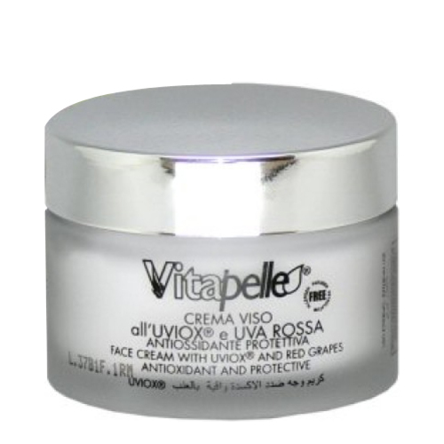Phyto Sintesi Uviox and Red Grapes Face Cream on white background