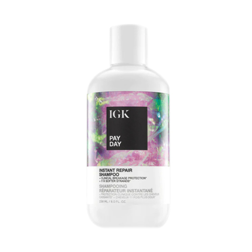 IGK Hair Pay Day Instant Repair Shampoo, 236ml/7.98 fl oz IGK Hair Pay Day Instant Repair Shampoo on white background