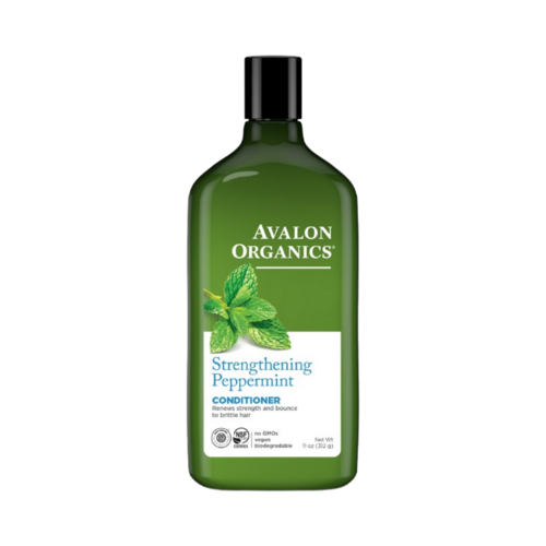 Avalon Organics Peppermint Conditioner on white background
