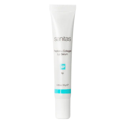 Sanitas Peptide + Collagen Lip Serum, 10g/0.35 oz Sanitas Peptide + Collagen Lip Serum on white background
