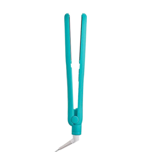 Moroccanoil Polished Titanium Flat Iron on white background