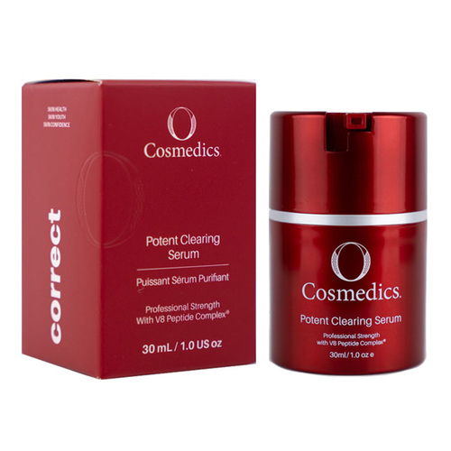 O Cosmedics Potent Clearing Serum, 30ml/1 fl oz O Cosmedics Potent Clearing Serum on white background