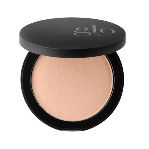 Glo Skin Beauty Pressed Base - Golden Light, 10g/0.35 oz Glo Skin Beauty Pressed Base - Beige on white background
