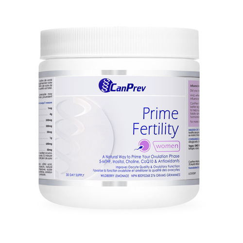 CanPrev Prime Fertility, 276g/9.74 oz CanPrev Prime Fertility on white background