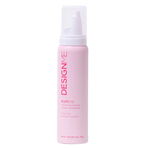 DESIGNME Puff.Me Hair Volumizing Mousse, 58ml/1.96 fl oz DESIGNME Puff.Me Hair Volumizing Mousse on white background