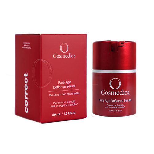 O Cosmedics Pure Age Defiance Serum on white background
