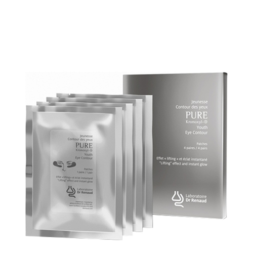 Dr Renaud Pure Kronoxyl-9 Anti-Aging Eye Contour Patch - 4 Pairs, 1 set Dr Renaud Pure Kronoxyl-9 Anti-Aging Eye Contour Patch - 4 Pairs on white background