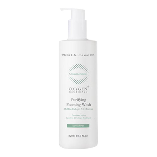 OxygenCeuticals Purifying Foaming Wash, 320ml/10.8 fl oz OxygenCeuticals Purifying Foaming Wash on white background