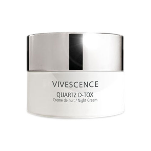 Vivescence Quartz D-Tox Night Cream, 50ml/1.69 fl oz Vivescence Quartz D-Tox Night Cream on white background