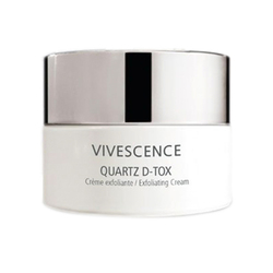 Quartz D-tox Exfoliating Cream on white background