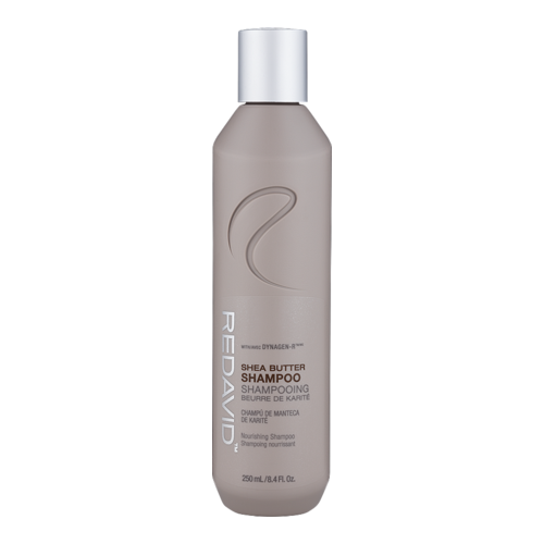 Redavid Shea Butter Shampoo on white background