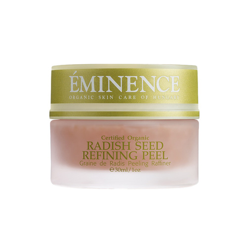 Eminence Organics Radish Seed Refining Peel on white background