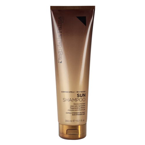 Diego dalla Palma Professional Regererating Aftersun Shampoo and Shower Gel, 300ml/10.14 fl oz Diego dalla Palma Professional Regererating Aftersun Shampoo and Shower Gel on white background