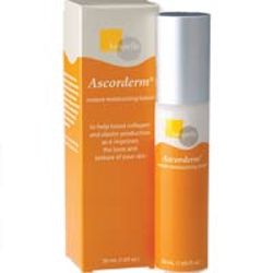 Ascorderm  on white background