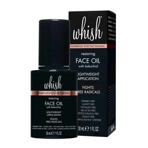 Whish Restoring Face Oil, 30ml/1 fl oz Whish Restoring Face Oil on white background