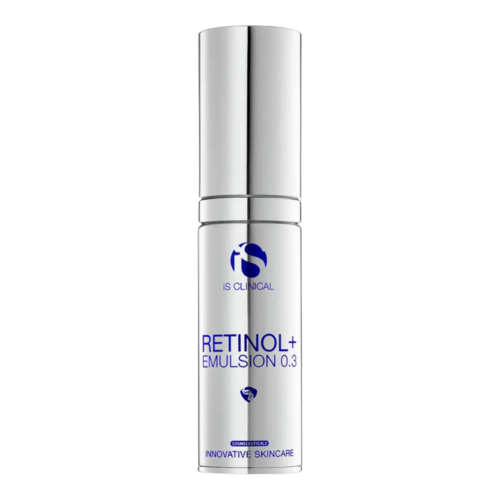 iS Clinical Retinol+ Emulsion 0.3 on white background