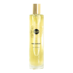 Rose Argan Oil on white background