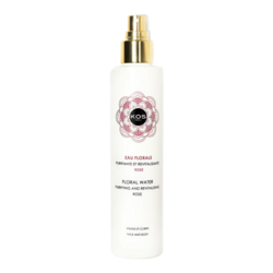 Rose Floral Water on white background