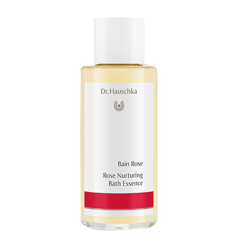 Dr Hauschka Rose Nurturing Bath Essence on white background