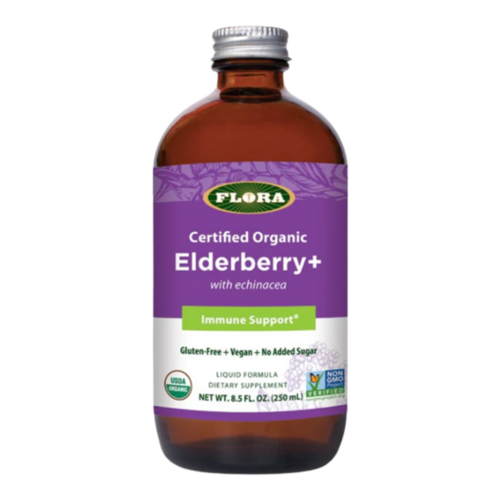 Flora Sambu Guard Elderberry+ Liquid Formula, 250ml/8.45 fl oz Flora Sambu Guard Elderberry+ Liquid Formula on white background