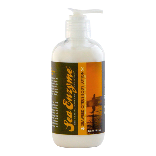 Sea Enzyme Seaweed Citrus Body Lotion, 240ml/8.1 fl oz Sea Enzyme Seaweed Citrus Body Lotion on white background