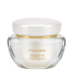 Sensitive Anti-Aging Cream on white background