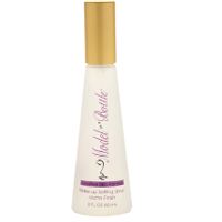 Model in A Bottle  on white background