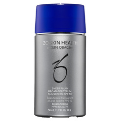 Sheer Fluid Broad Spectrum Sunscreen SPF 50 on white background