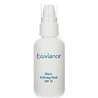 Exuviance  on white background