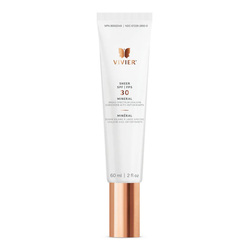 Sheer SPF 30 Mineral on white background