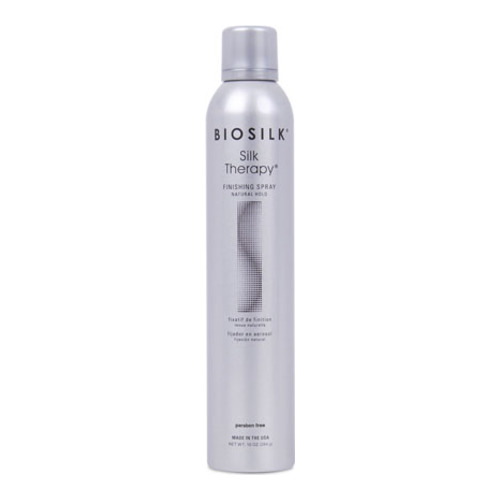 Biosilk Silk Therapy Finishing Spray Natural Hold, 284g/10 oz Biosilk Silk Therapy Finishing Spray Natural Hold on white background