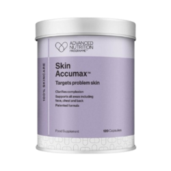 Skin Accumax on white background