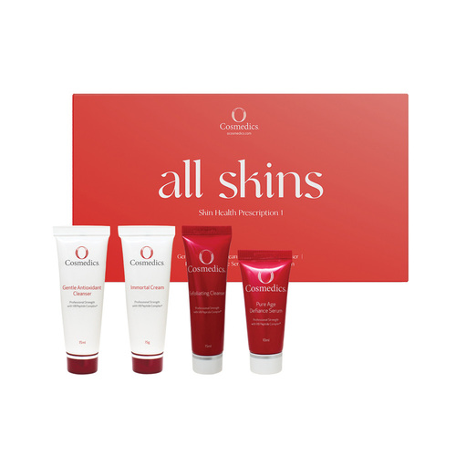 O Cosmedics Skin Health Prescription Kit 1 - All Skin on white background