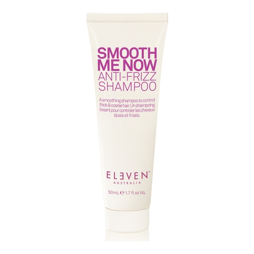 Eleven Australia Smooth Me Now Anti-Frizz Shampoo, 50ml/1.7 fl oz Eleven Australia Smooth Me Now Anti-Frizz Shampoo on white background