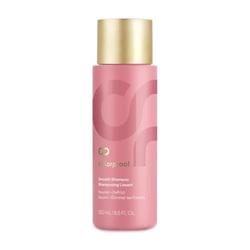 Smooth Shampoo on white background