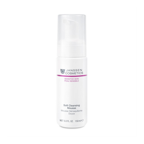 Janssen Cosmetics Soft Cleansing Mousse, 150ml/5.07 fl oz Janssen Cosmetics Soft Cleansing Mousse on white background