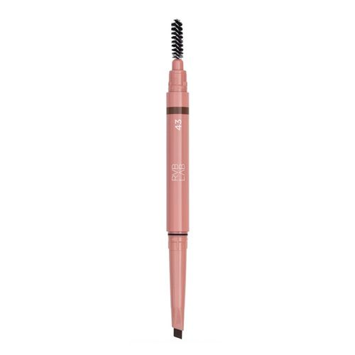 RVB Lab Soft Shaper Remodeling Eyebrow Pencil 43 - Castano Medio on white background