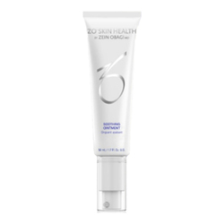 Soothing Ointment on white background
