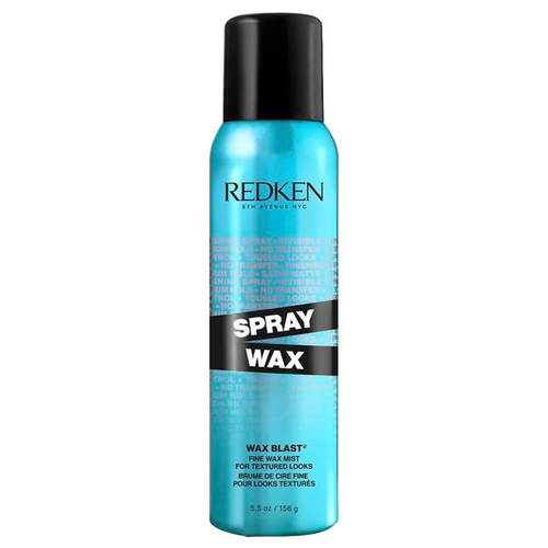 Redken Spray Wax Invisible Fine Wax Texture Spray, 156g/5.5 oz Redken Spray Wax Invisible Fine Wax Texture Spray on white background