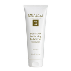 Stone Crop Revitalizing Body Scrub on white background