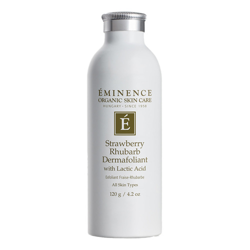 Eminence Organics Strawberry Rhubarb Dermafoliant on white background