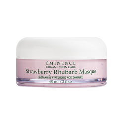 Strawberry Rhubarb Masque on white background