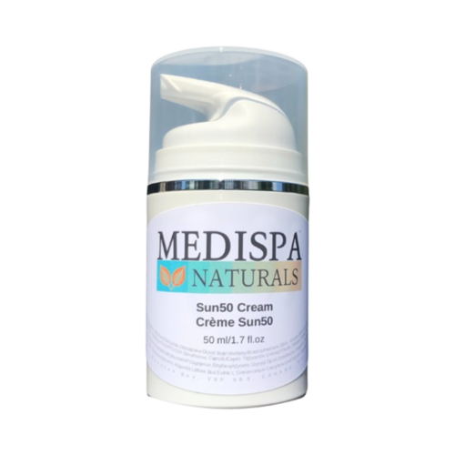 Medispa Naturals Sun50 Cream, 50ml/1.69 fl oz Medispa Naturals Sun50 Cream on white background